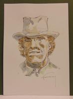 Hermann Huppen - 1 Watercolour - Red Dust, Nieuw