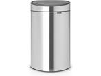 Brabantia Touch Bin Recycle Prullenbak - 10+23 liter -, Huis en Inrichting, Verzenden, Zo goed als nieuw