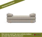Innovation Sigmund vouwbank 160x200 cm eiken - Beige, Huis en Inrichting, Fauteuils, Ophalen of Verzenden, Nieuw, Overige materialen