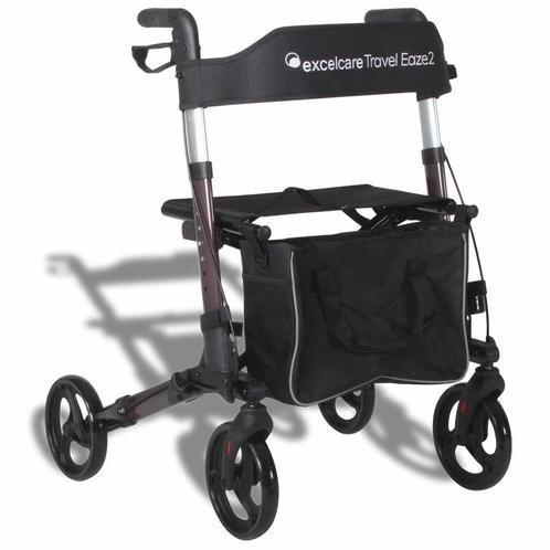Lichtgewicht rollator Travel Eaze 2 - Dubbel opvouwbaar, Diversen, Braces, Nieuw, Ophalen of Verzenden