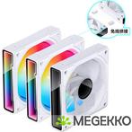 Jonsbo ZK-120WR 3-pack A-RGB White Reverse Blade, Verzenden, Nieuw