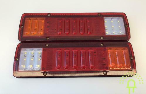 Set van 2 Led Achterlichten 12v Type 27 [Lilaled.nl], Caravans en Kamperen, Camper-accessoires, Nieuw, Ophalen of Verzenden