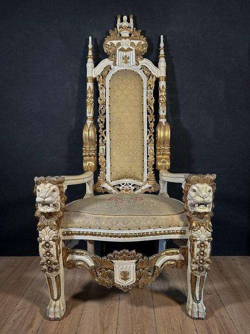 Fauteuil - Hout, Antiek en Kunst, Antiek | Overige Antiek