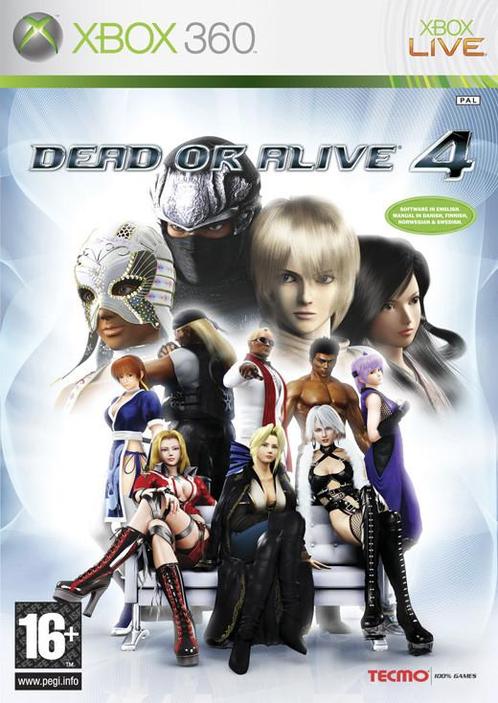Dead or Alive 4 (Xbox 360), Spelcomputers en Games, Games | Xbox 360, Gebruikt, Vanaf 12 jaar, Verzenden