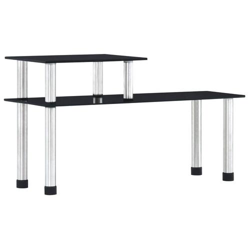 vidaXL Keukenschap 45x16x26 cm gehard glas zwart, Huis en Inrichting, Keuken | Keukenbenodigdheden, Nieuw, Verzenden