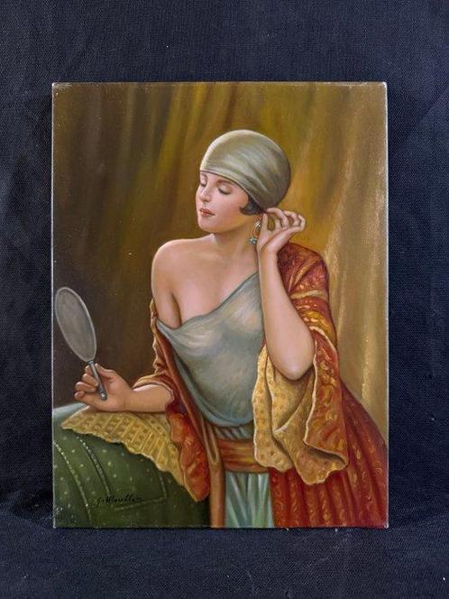 Giovanni Morello (1956) - Preparativi, Antiek en Kunst, Kunst | Schilderijen | Klassiek