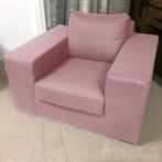 Fauteuil Lelystad - fauteuils - Roze, Nieuw, Stof
