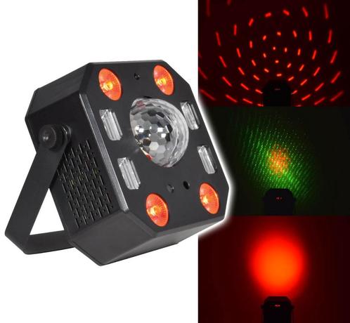 QTX Pentaflash 5-in-1 LED & Laser Licht Effect, Muziek en Instrumenten, Licht en Laser, Overige typen, Nieuw, Verzenden