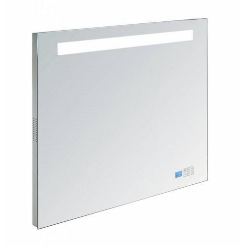 Badkamerspiegel met Radio Sanilux 80x70x4,5 cm, Doe-het-zelf en Verbouw, Sanitair, Bad, Nieuw, Ophalen of Verzenden