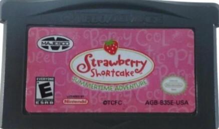 Strawberry Shortcake - Summertime Adventure [Gameboy, Spelcomputers en Games, Games | Nintendo Game Boy, Zo goed als nieuw, Ophalen of Verzenden