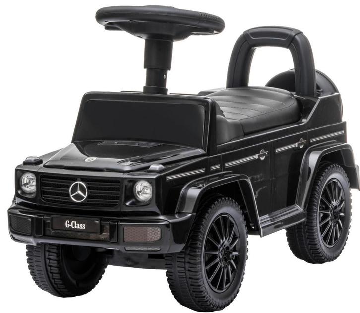 Eco Toys Zwart Mercedes Benz G-Klasse Loopauto, Kinderen en Baby's, Speelgoed | Buiten | Voertuigen en Loopfietsen, Loopvoertuig