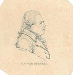 Portrait of Theodoor Victor van Berckel, Antiek en Kunst, Kunst | Etsen en Gravures