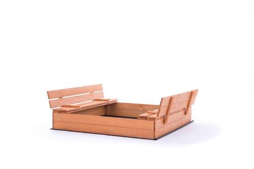 Zandbak met Bankjes 140cm - retourdeal - Buiten Speelgoed..., Kinderen en Baby's, Speelgoed | Buiten | Zandbakken, Nieuw, Ophalen of Verzenden