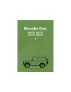 1982 MERCEDES BENZ G KLASSE BROCHURE NEDERLANDS, Nieuw, Author