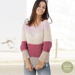 Patroon Gebreide Trui Manuela in Drops Brushed Alpaca Si, Hobby en Vrije tijd, Breien en Haken, Ophalen of Verzenden, Nieuw