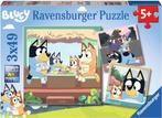 Bluey Puzzel (3x49 stukjes) | Ravensburger - Puzzels, Kinderen en Baby's, Speelgoed | Kinderpuzzels, Nieuw, Verzenden