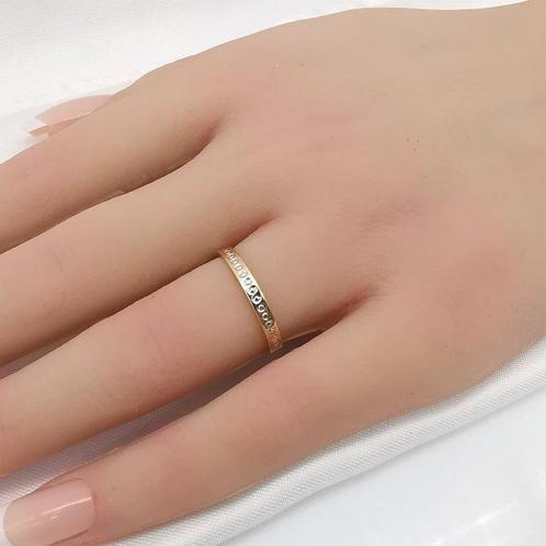 Ring - 18 karaat Geel goud, Witgoud, Sieraden, Tassen en Uiterlijk, Ringen