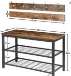 Kapstok & Schoenenbank Set voor Entree, Kleding | Dames, Verzenden, Nieuw