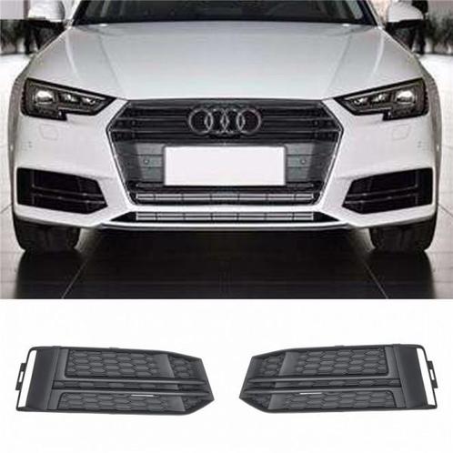 Mistlamp Grillen Audi A4 B9 2015-2019 S-Line RS-Look Zwart, Auto-onderdelen, Overige Auto-onderdelen, Ophalen of Verzenden