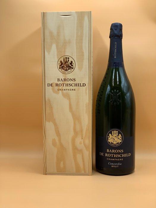 Barons de Rothschild, Concordia - Champagne Brut - 1 Dubbele, Verzamelen, Wijnen