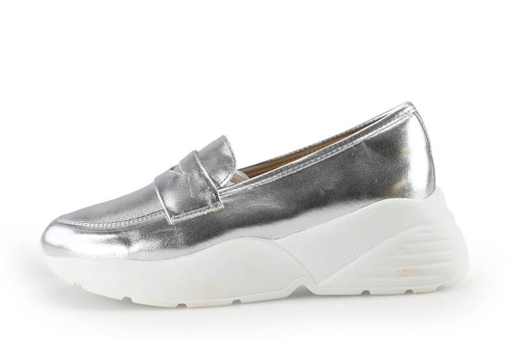 Ecco loafers in maat 39 Zilver | 25% korting, Kleding | Dames, Schoenen, Overige kleuren, Zo goed als nieuw, Overige typen, Verzenden