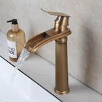 Landelijke bronskleurige watervalkraan mengkraan, Doe-het-zelf en Verbouw, Sanitair, Verzenden, Nieuw, Kraan