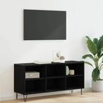 vidaXL TV-kast Zwart Eiken 103,5 x 30 x 50 cm Bewerkt hout, Minder dan 50 cm, Verzenden, Nieuw, Minder dan 100 cm