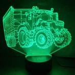 3D LED LAMP - TRACTOR MET AANHANGER 4, Nieuw