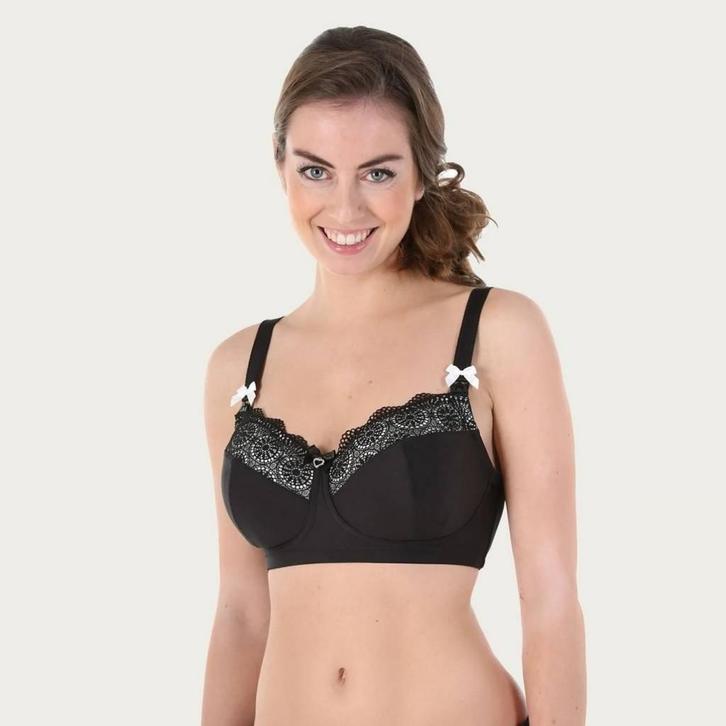 Petit Amour Borstvoedingsbh / Voedingsbh Elaya Zwart, Kleding | Dames, Ondergoed en Lingerie
