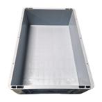 Euro stapelbak 600x400x170 grijs, als nieuw, Ophalen of Verzenden