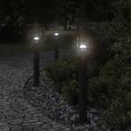 vidaXL Vloerlamp voor buiten 3 st 60 cm roestvrij staal, Tuin en Terras, Buitenverlichting, Verzenden, Nieuw