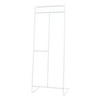 Kledingrek Sandviken kapstok staal 166x63x48 cm wit [en.casa, Huis en Inrichting, Kasten | Kledingkasten, Verzenden, Nieuw