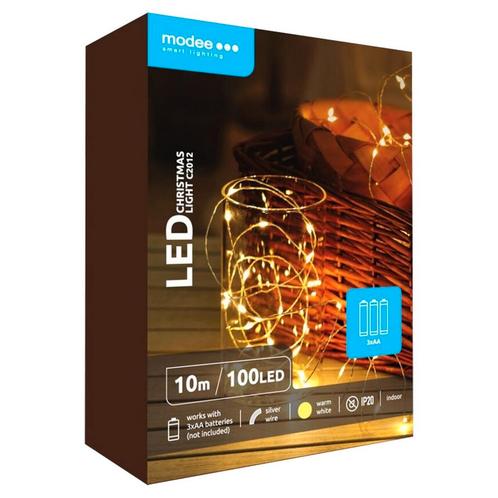 Modee Lichtsnoer Kerst 10 Meter - Kerstverlichting voor, Diversen, Kerst, Nieuw, Verzenden