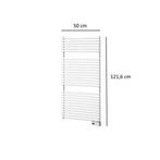 Designradiator Plieger Florian Elektrisch 800 Watt 121,6x60, Ophalen of Verzenden, Nieuw