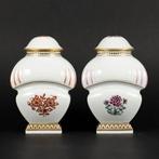 Royal Copenhagen - dekselvaas (2) - Porselein - Dekschaal /