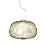 Foscarini Spokes 3 Sospensione LED, goud - schakelbaar, Verzenden, Nieuw