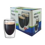 Alapure Dubbelwandige Espresso Thermoglazen ALA-GLS11, Witgoed en Apparatuur, Nieuw, Verzenden