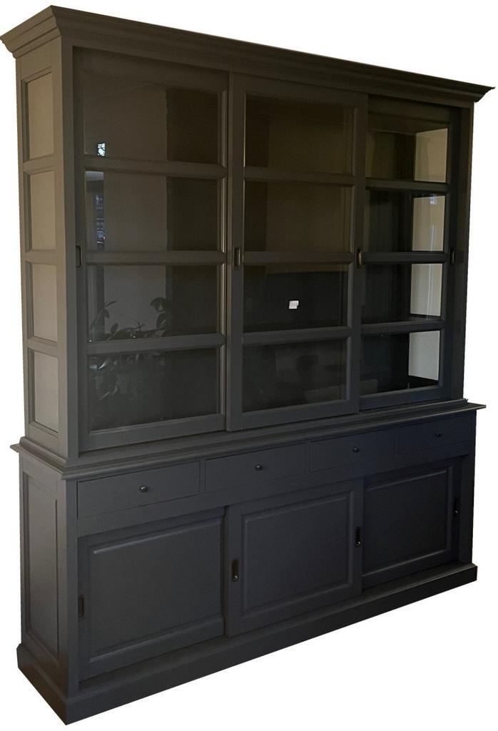 Buffetkast grafietgrijs en Lisse 220 x 240cm, Huis en Inrichting, Kasten | Buffetkasten, Ophalen of Verzenden