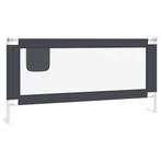 Bedhekje 190cm Donkergrijs - Retourdeal - 41% Korting!, Ophalen of Verzenden, Nieuw, 180 cm of meer, Minder dan 70 cm
