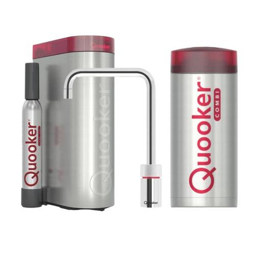 €2129 QUOOKER COMBI+ NORDIC SQUARE CHROOM + CUBE - 22+NSCHR, Huis en Inrichting, Keuken | Keukenbenodigdheden, Ophalen of Verzenden