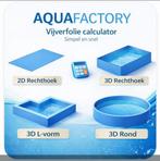 3D Vijverzak Epdm 1,0 Goedkoopste van Nederland en België !!, Verzenden, Nieuw, Vijverfolie