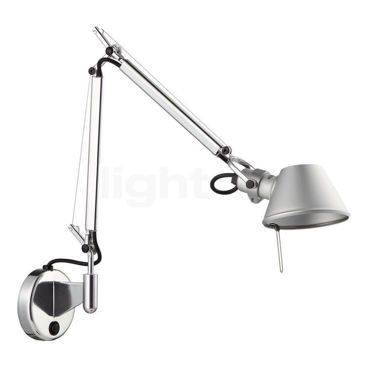 Artemide Tolomeo Micro Parete, aluminium gepolijst en geanod, Huis en Inrichting, Lampen | Wandlampen, Nieuw, Verzenden