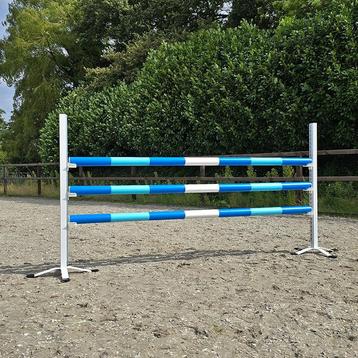 Hindernis staander aluminium wit gecoat beschikbaar voor biedingen