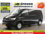 Volkswagen Transporter 2.0 TDI L2H1 150PK Automaat Carplay, Auto's, Automaat, Volkswagen, Zwart, Diesel