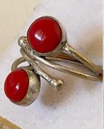 Zonder minimumprijs - Ring Zilver Koraal - Etnische, Nieuw