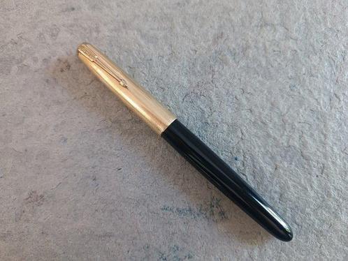 Parker - Pluma Parker 51 negra y capuchón oro 14K. Años 60 -, Verzamelen, Pennenverzamelingen