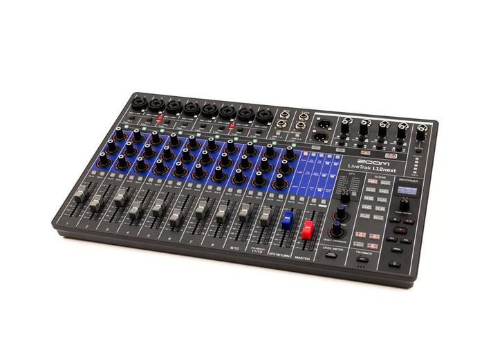 Zoom LiveTrak L 12 next Digital Mixer-Recorder analog workfl, Muziek en Instrumenten, Mengpanelen, Nieuw, Microfooningang, 10 tot 20 kanalen