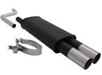 Novus sportuitlaat Vw Polo 2 Polo 3 2x76mm RL, Verzenden, Nieuw