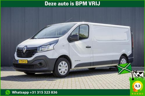 Renault Trafic 1.6 dCi L2H1 125PK | Navigatie | Cruise | Air, Auto's, Bestelauto's, Onderhoudsboekje, Lease, Zwart, Handgeschakeld