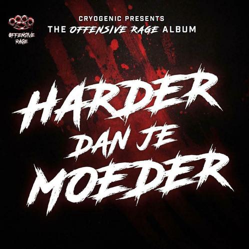 The Offensive Rage 2CD - Harder Dan Je Moeder (CDs), Cd's en Dvd's, Cd's | Dance en House, Techno of Trance, Verzenden